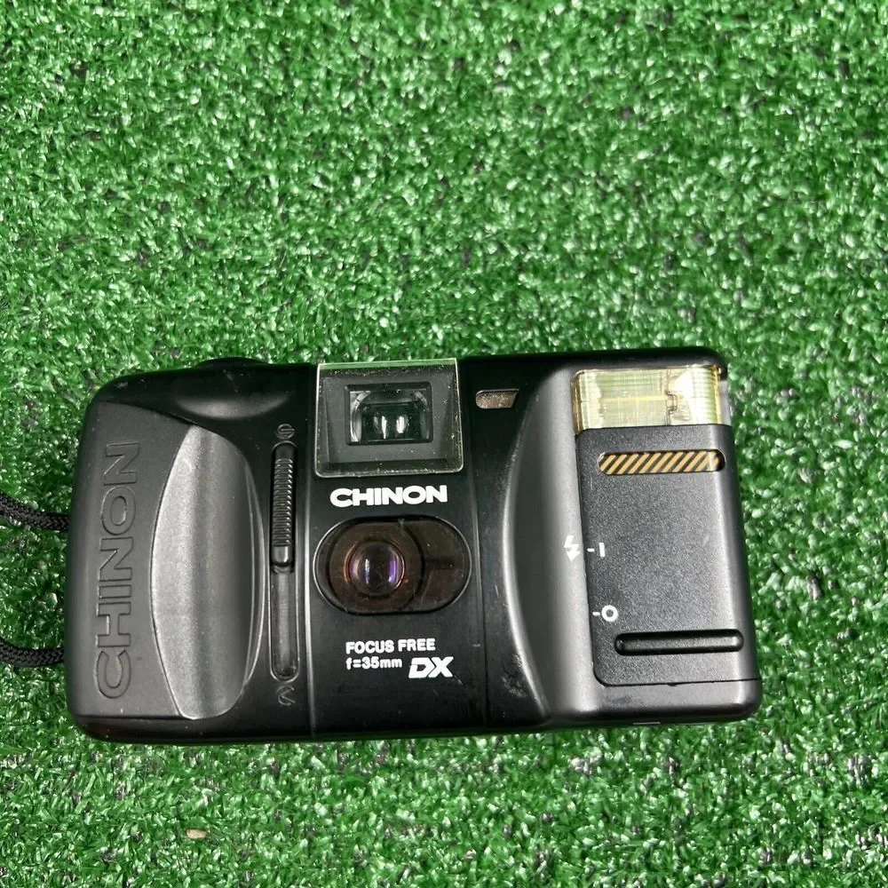 Chinon Auto GL Point and‎ Shoot 35mm Compact Film Camera